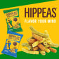 Hippeas Veggie Straws, Variety Pack: Straight Up Sea Salt, Sour Cream & Onion, Rockin Ranch, 0.75 Ounce (Pack Of 18), 2G Protein