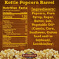 Stonehedge Farms Caramel And Kettle Flavored Popcorn Barrels - 30 Ounce Reclosable Barrels - Two Pack - Made In Usa - Gluten Fre