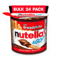 Nutella & GO! Hazelnut Cocoa Spread with Breadsticks, 1.8 oz Each, Bulk 24 Pack, Brown