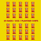Mayt   Chili Lemon Plantain Chip | Healthy Snacks | 3 Oz Snacks | Non Gmo | Gluten Free Snacks | Kosher | Plantains Chips