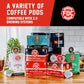 Fire Department Coffee - Gives Back To Firefighters - Skull Crushing Espresso Coffee Pods - Full-Bodied & Bold - Roasted In The