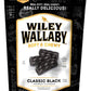 Wiley Wallaby Classic Black Licorice, 10 Ounce Resealable Bag
