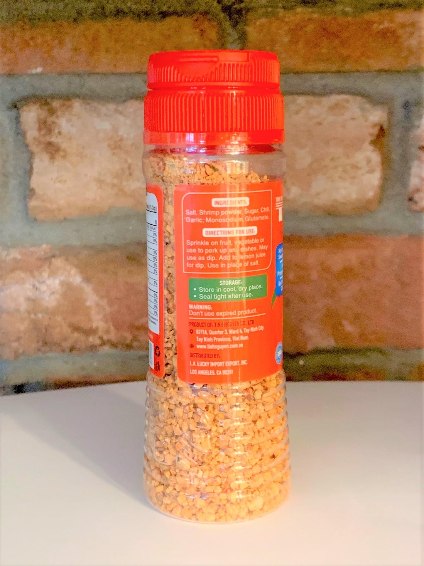 2 Packs - Super Spicy Shrimp Salt All Natural - Muoi Tom Tay Ninh Sieu Cay - 3.5 Oz