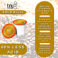 TRUCUP Low Acid Coffee Pods - Bold Roast, 48 Count, Single Serve, Gentle on Stomach
