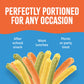 Sensible Portions Garden Veggie Straws, Sea Salt & Ranch Multipack, 75 Oz Bag, 10 Count