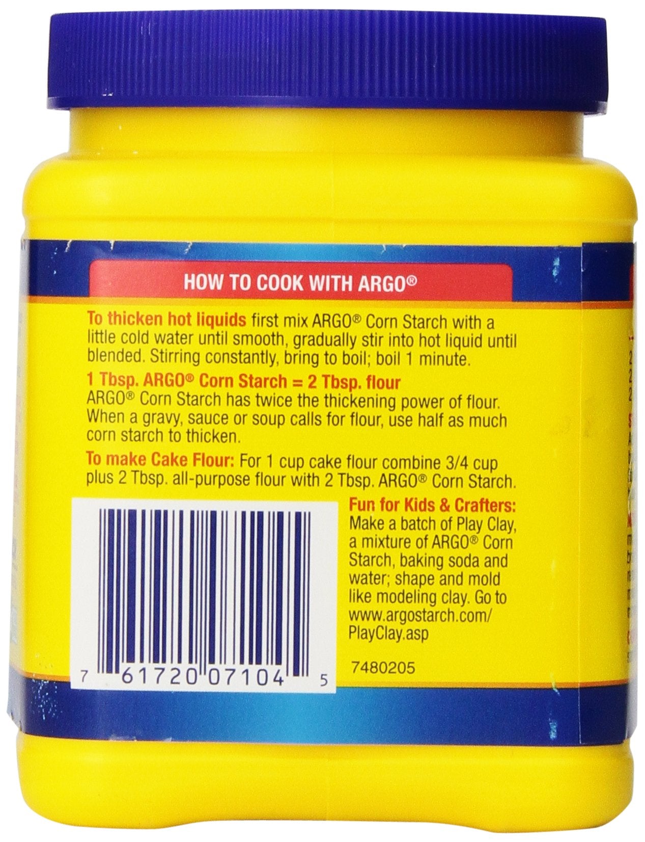 Argo 100% Pure Corn Starch, 16 Oz