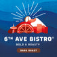 Seattles Best Coffee, Dark Roast Ground Coffee, 6Th Ave Bistro, 100% Arabica, 3 Bags (12 Oz Each)