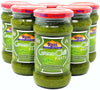 Rani Green Chilli Cooking Paste 10.58Oz (300G) Glass Jar, Pack Of 5+1 Free ~ Vegan | Gluten Free | Non-Gmo | No Colors | Indian Origin