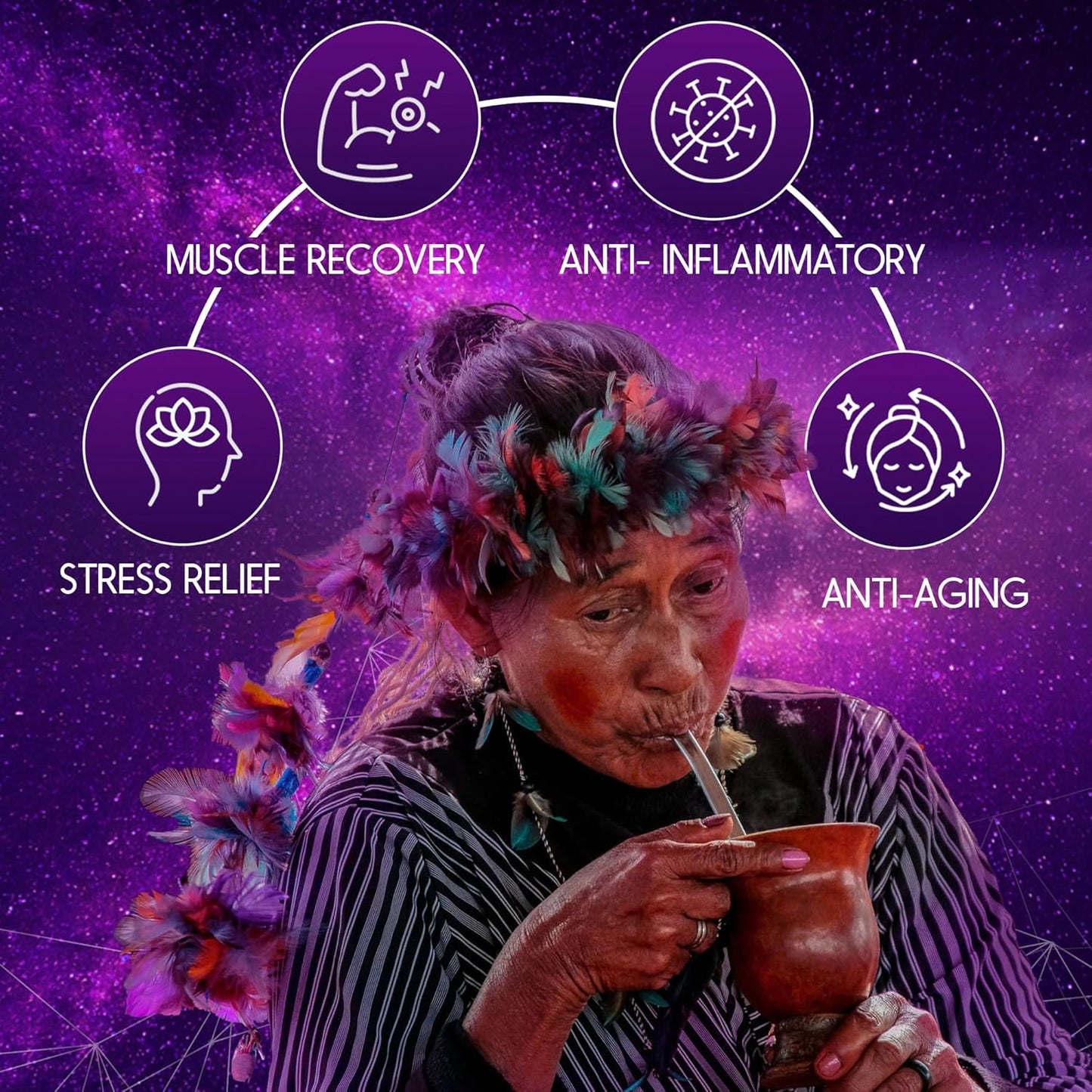 Yerba Mate Instant Tea Powder | Superfood Energy & Focus Blend