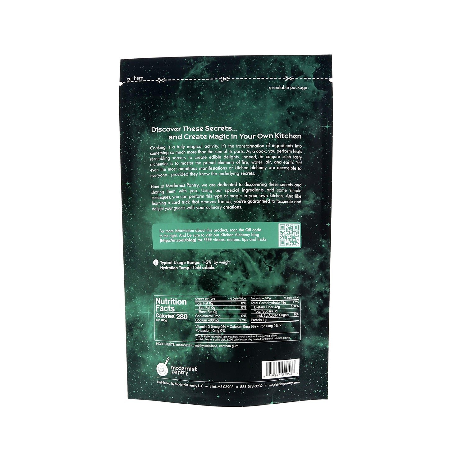 Foam Magic  Non-Gmo  Gluten-Free  Vegan - 200G/7Oz (Create Stable Hot Or Cold Culinary Foams From Most Liquids)