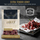 Aufschnitt Essicata Beef Jerky - Extra Tender, Grass Fed, Low Sodium - Made In Usa - Certified Kosher - Keto & Halal Friendly -