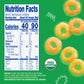 Earths Best Organic Melty Hoops, Bite-Sized Snacks For Babies 8 Months And Up, Spring Veggie, 0.70 Ounce Bags (Pack Of 4)