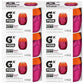 Gatorade Gx Hydration System - Non-Slip Squeeze Bottles & Drink Pods, 13 Fl Oz (Pack of 6), Zero Sugar, Grape (24ct)