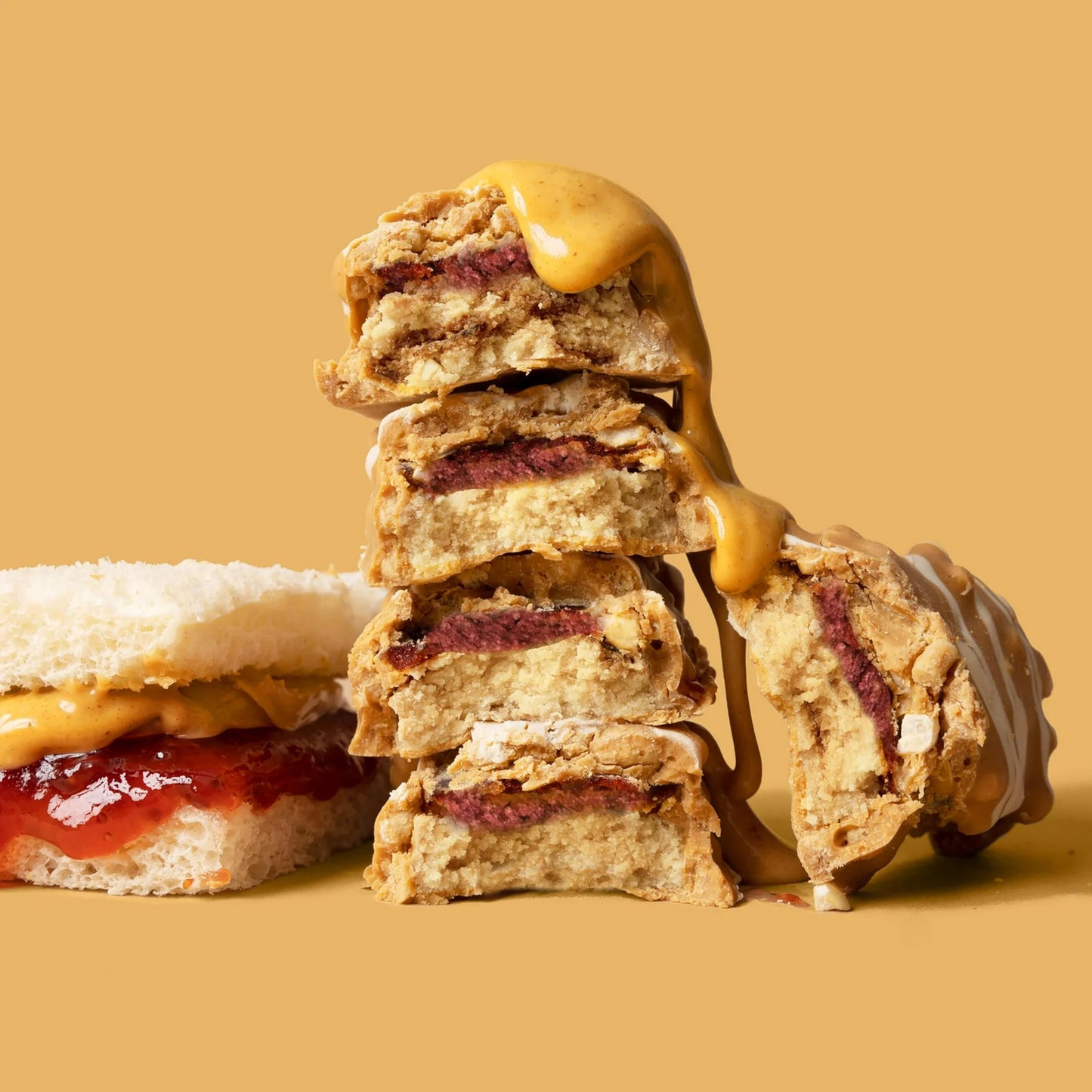 Fitcrunch Snack Size Protein Bars, Designed By Robert Irvine, 6-Layer Baked Bar, 1G Of Sugar, Gluten Free & Soft Cake Core (9 Ba