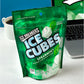 ICE BREAKERS Ice Cubes Spearmint Sugar Free Chewing Gum Pouch, 8.11 oz (100 Pieces) (Pack of 2)