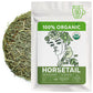 Horsetail Tea Organic (3 oz.) - Organic Horsetail Herb (Equisetum arvense) - Horse Tail Grass - Natural Silica-RichTea for Hair