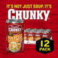 Campbells Chunky Soup, Pub-Style Chicken Pot Pie Soup, 18.8 oz Can (Pack of 12)
