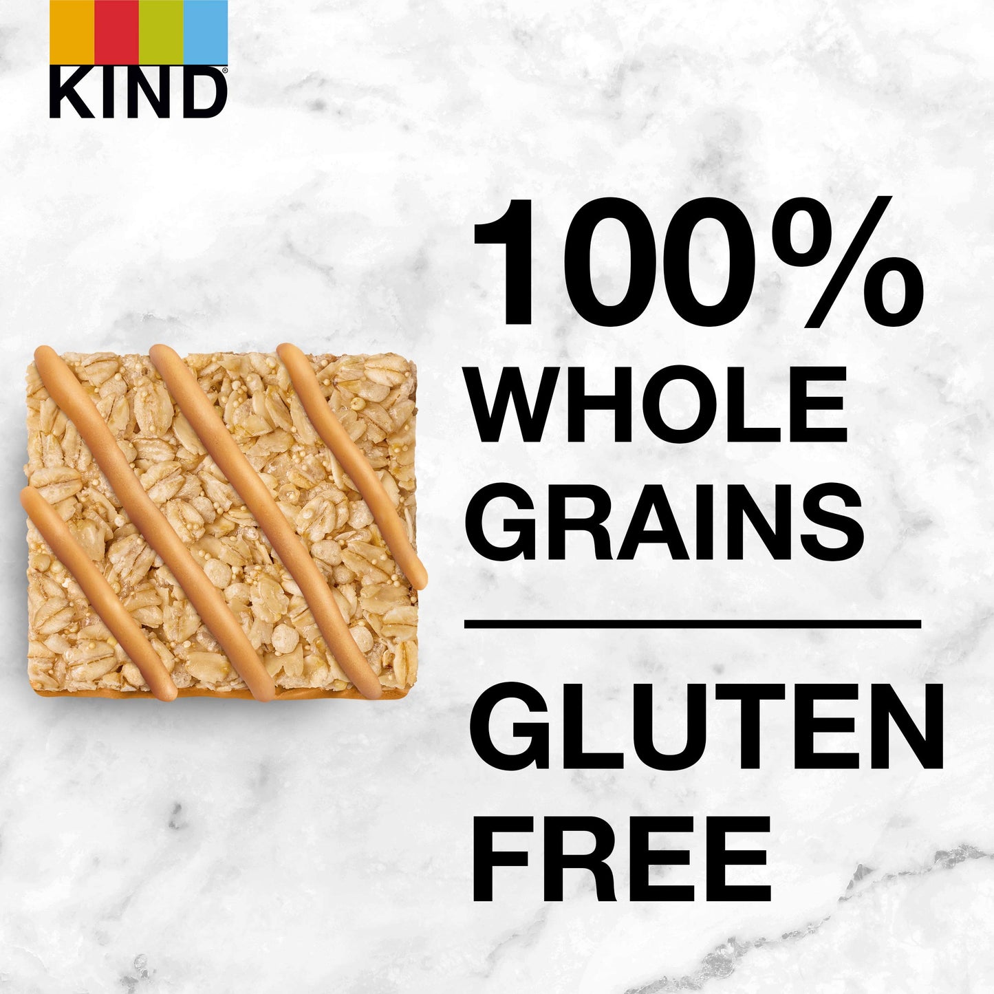 Kind Healthy Grains Salted Caramel Drizzled Bars, Gluten Free, 5.8 Ounces (Pack Of 8)