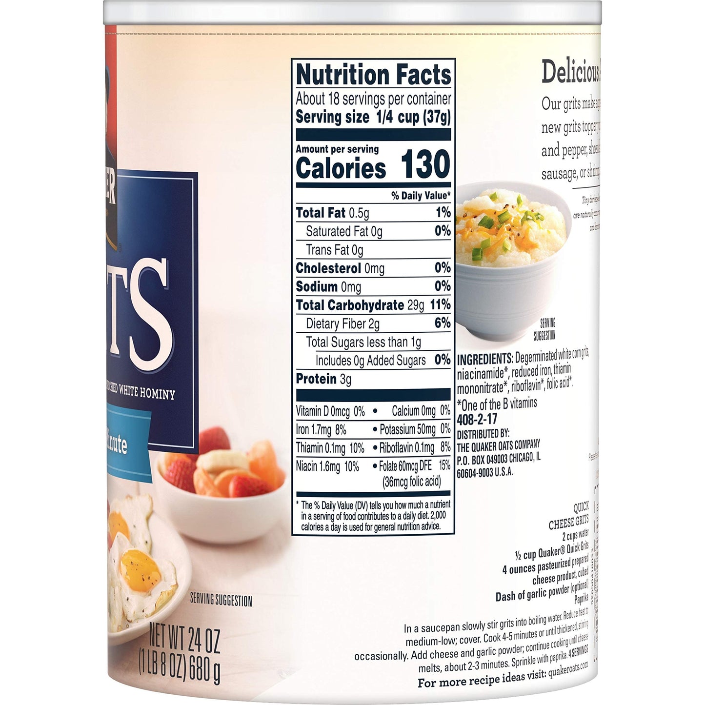 Quaker 5-Minute Grits, 24 oz