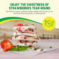 Karens Naturals Organic Freeze-Dried Strawberries, 1.2oz, Pack of 12 - Crunchy, Flavor Packed Freeze Dried Fruit Snack, Organic