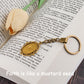 Qpige Mustard Seed Keychain Card, Bronze, Small, Christian Gifts for Women and Men, Faith-Based Baptism Inspirational Gift