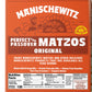 Manischewitz Passover Matzo (5x1lb Boxes) The Original Manischewitz Passover Matzo | Two Ingredients only - Flour and Water - 18