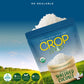 Crop By Pop - Organic Shredded Coconut Flakes, Unsweetened, No Sugar Added, Medium Desiccated, Dry (8Oz - 1 Pack) Non Gmo, Glute