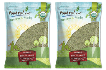 Food to Live Organic Fennel Seeds, Non-GMO, Vegan, 14 Pounds, Whole Raw Seeds, Kosher, High in Dietary Fiber