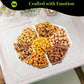 Nut Cravings Fathers Day Gourmet Dad Treats - Mixed Nuts Gift Basket In Red Gold Classic Box (7 Assortments, 1 Lb) Food Arrangem