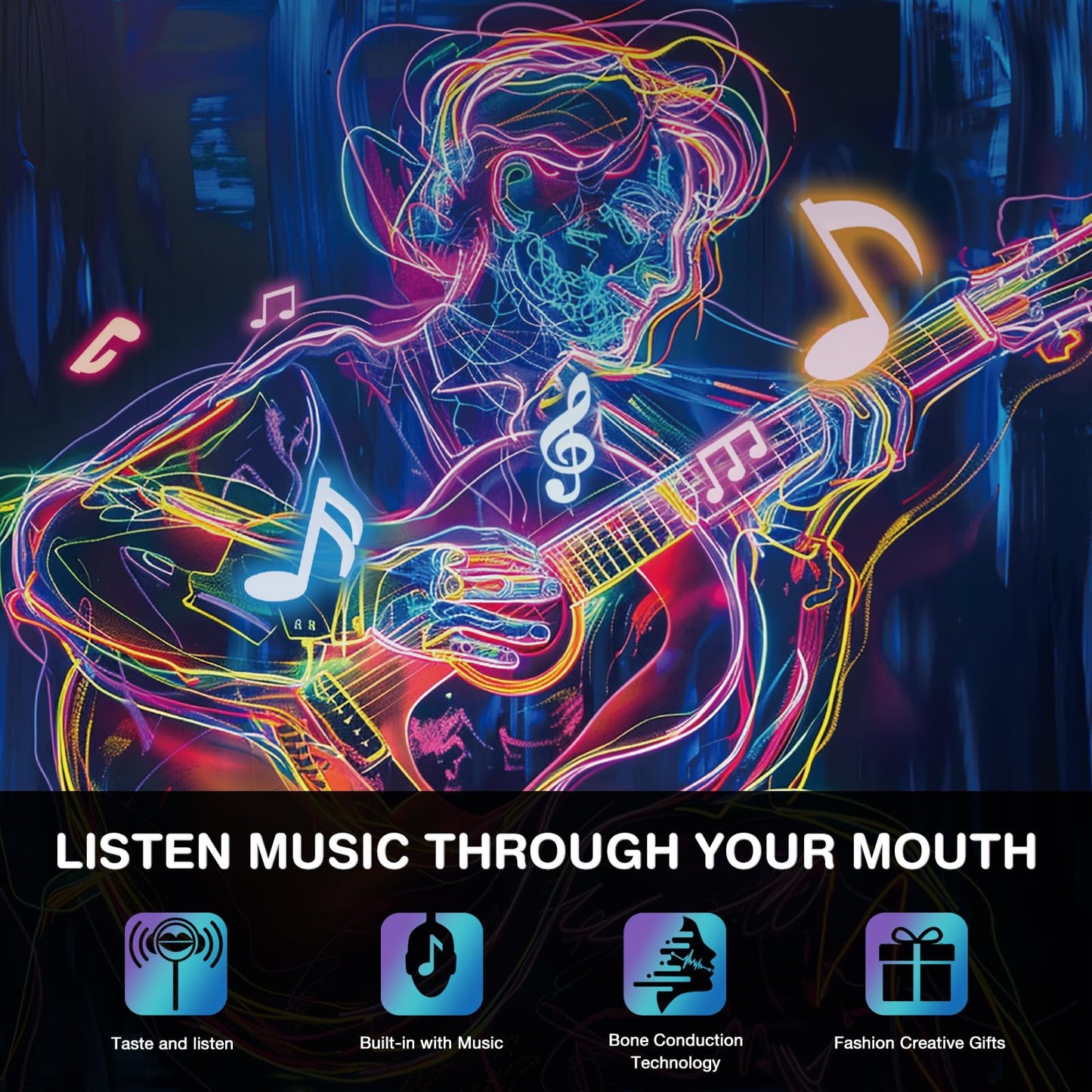 Amos Audio Music Lollipop Sugar Free, Gourmet Singing Lollipop, Individually Wrapped Candy For Parties, Weddings, Baby Showers,