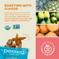 Peeled Snacks Organic Dried Fruit, Paradise Blend With Dried Mango, Pineapple And Banana, 2.8 Oz. - Healthy, Vegan Snacks For On