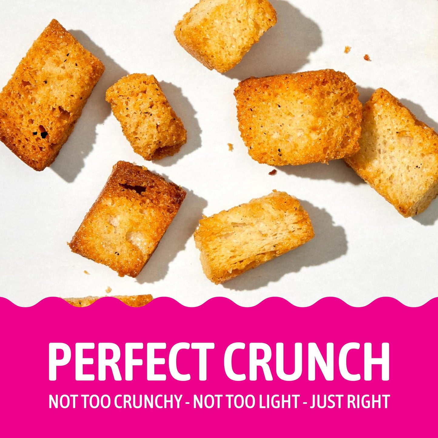 Kooshy Croutons - Almost Naked Croutons - Case Of 6-5 Ounces