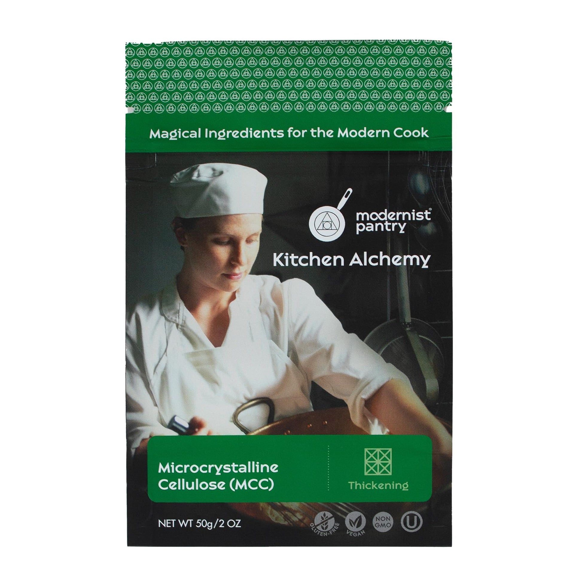 Pure Microcrystalline Cellulose (MCC) Powder ? Non-GMO Gluten-Free Vegan OU Kosher Certified - 50g/2oz