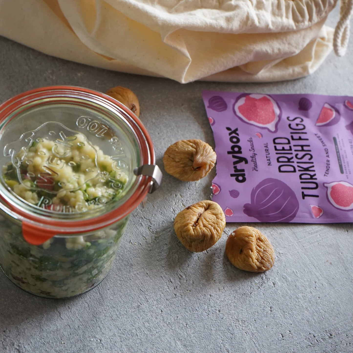 Drybox Organic Dried Turkish Figs 12 Snack Packs No Sugar Added Unsweetened Unsulfured Non-GMO Healthy Party Favors Snacks for L