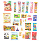 TokyoTreat Japanese Snacks, Sweets & Candy 30 Piece Dagashi Gift Set Box