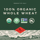 Bionaturae Spaghetti Pasta Noodles - Whole Wheat Pasta, Kosher Certified, High Protein, Non-Gmo, Usda Certified, Whole Wheat Spa