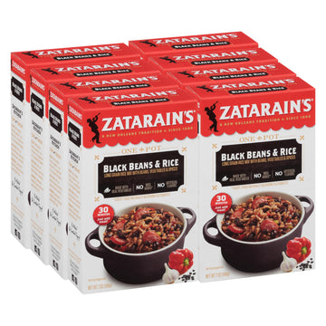 Zatarain s Black Beans & Rice, 7 oz (Pack of 8)