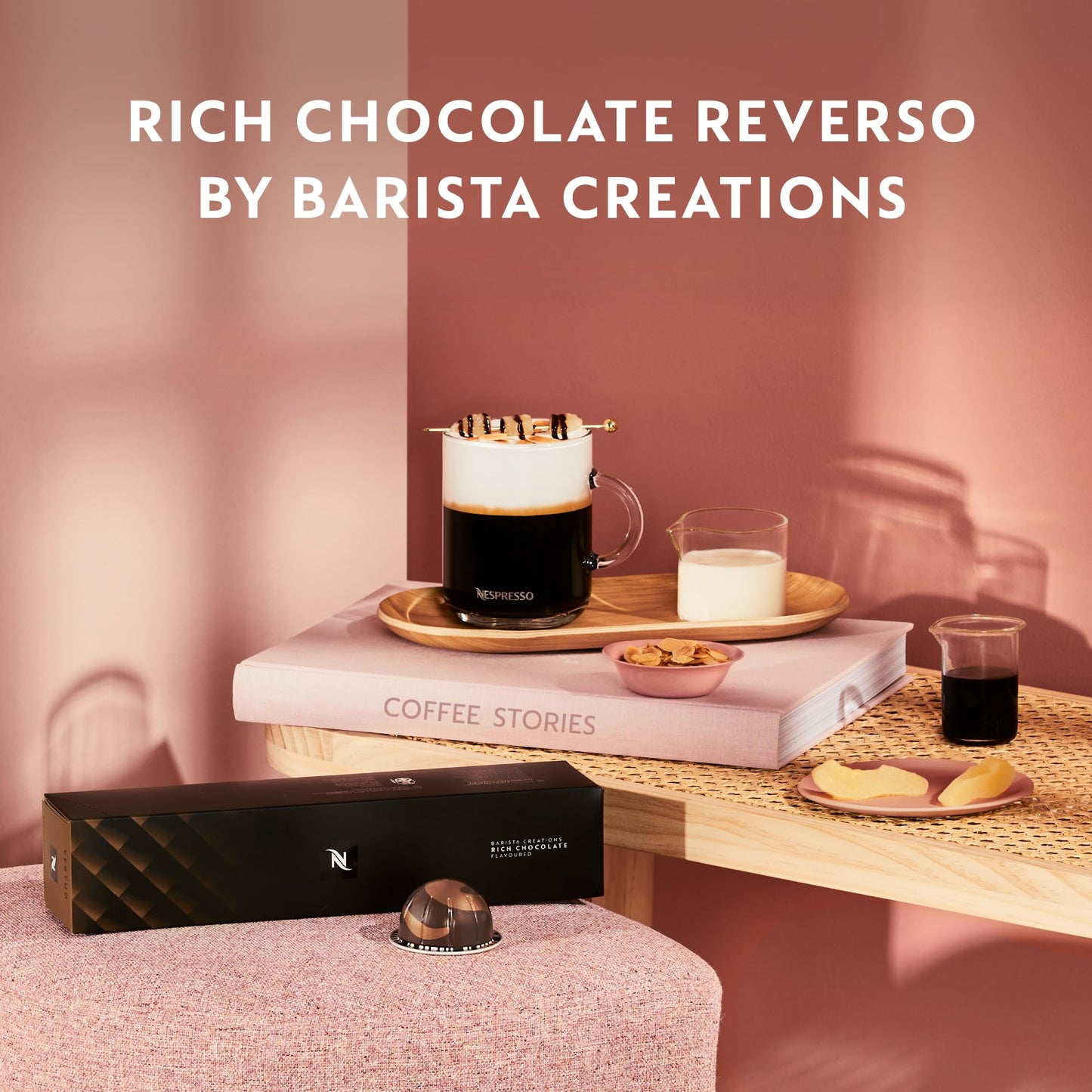 Nespresso compact pieces Vertuo Rich Chocolate Mild Roast Coffee Pods 30 Count