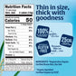 Lundberg Thin Brown Rice Cakes  Lightly Salted  6-Pack - Regenerative Organic Certified  Healthy Snacks  Vegan  6 Oz Ea