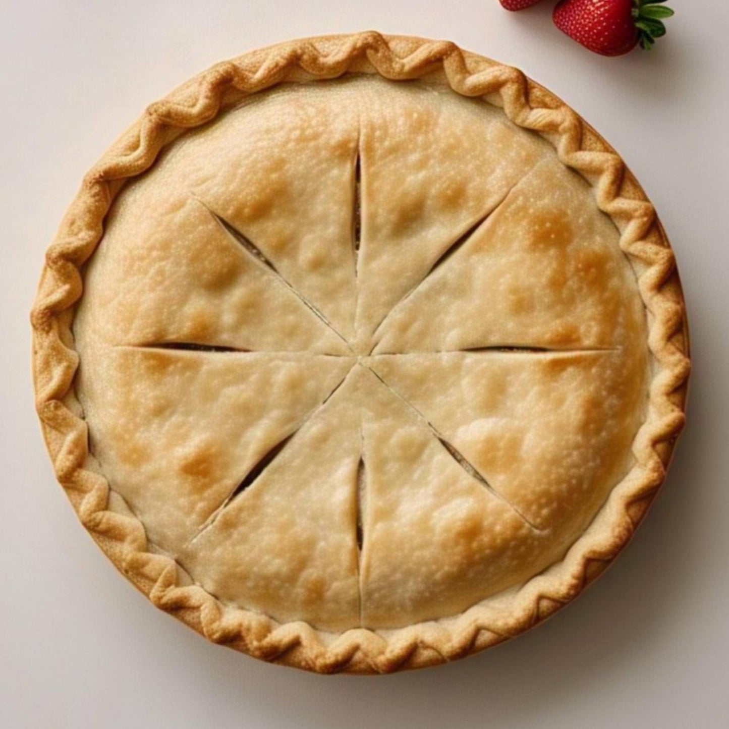 Andy Anand Sugar Free Strawberry Pie - Enjoy the amazing taste of a classic Strawberry Pie without the sugar! Perfect for guilt-