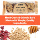 Lenka Handmade Craft Granola Bars - Peanut Butter & Chocolate Gluten Free High Fiber - Nutritious Snack Bar With Organic Granola