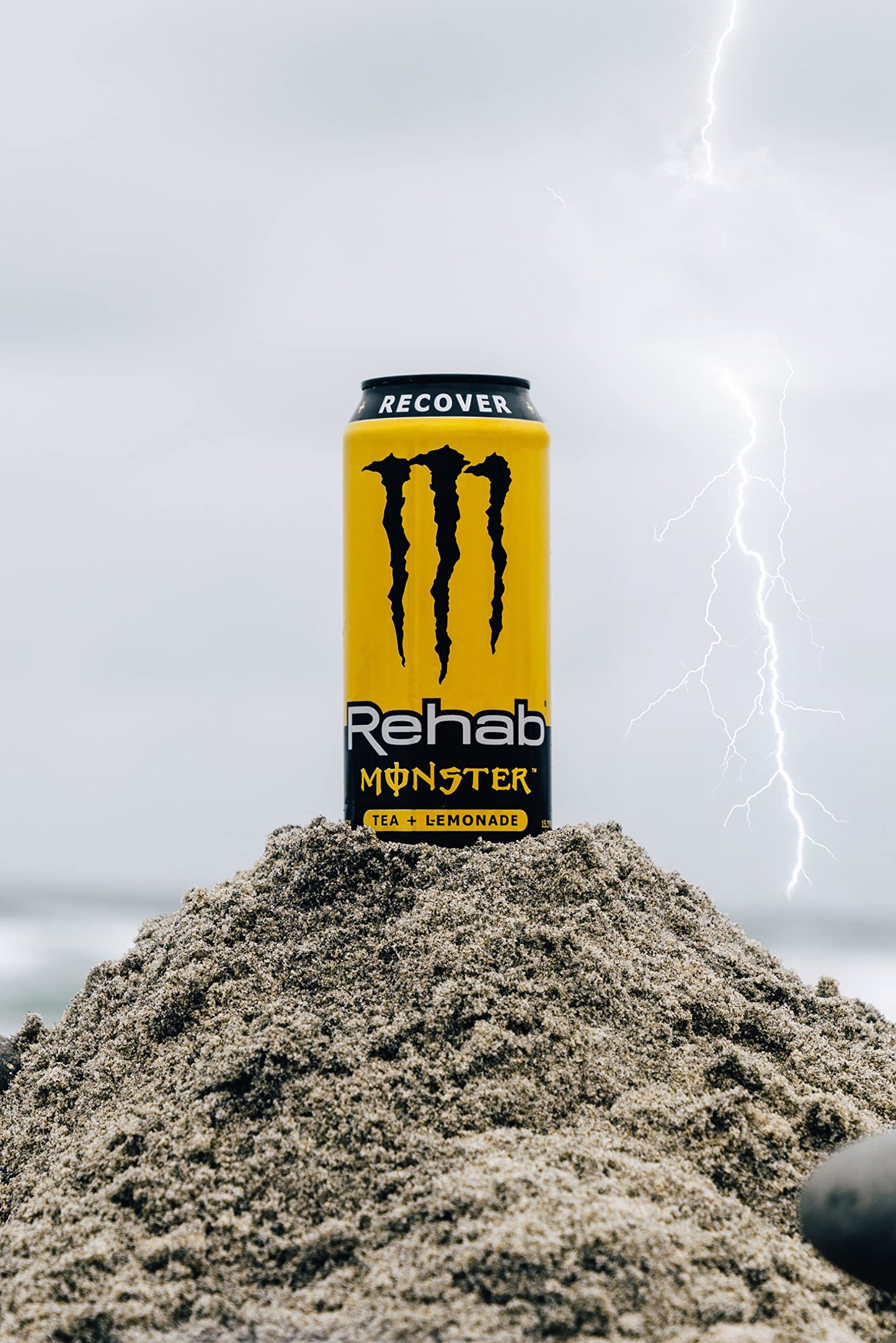 Monster Energy Iced Tea + Lemonade Energy Drink, 15.5 Ounce, Pack of 15