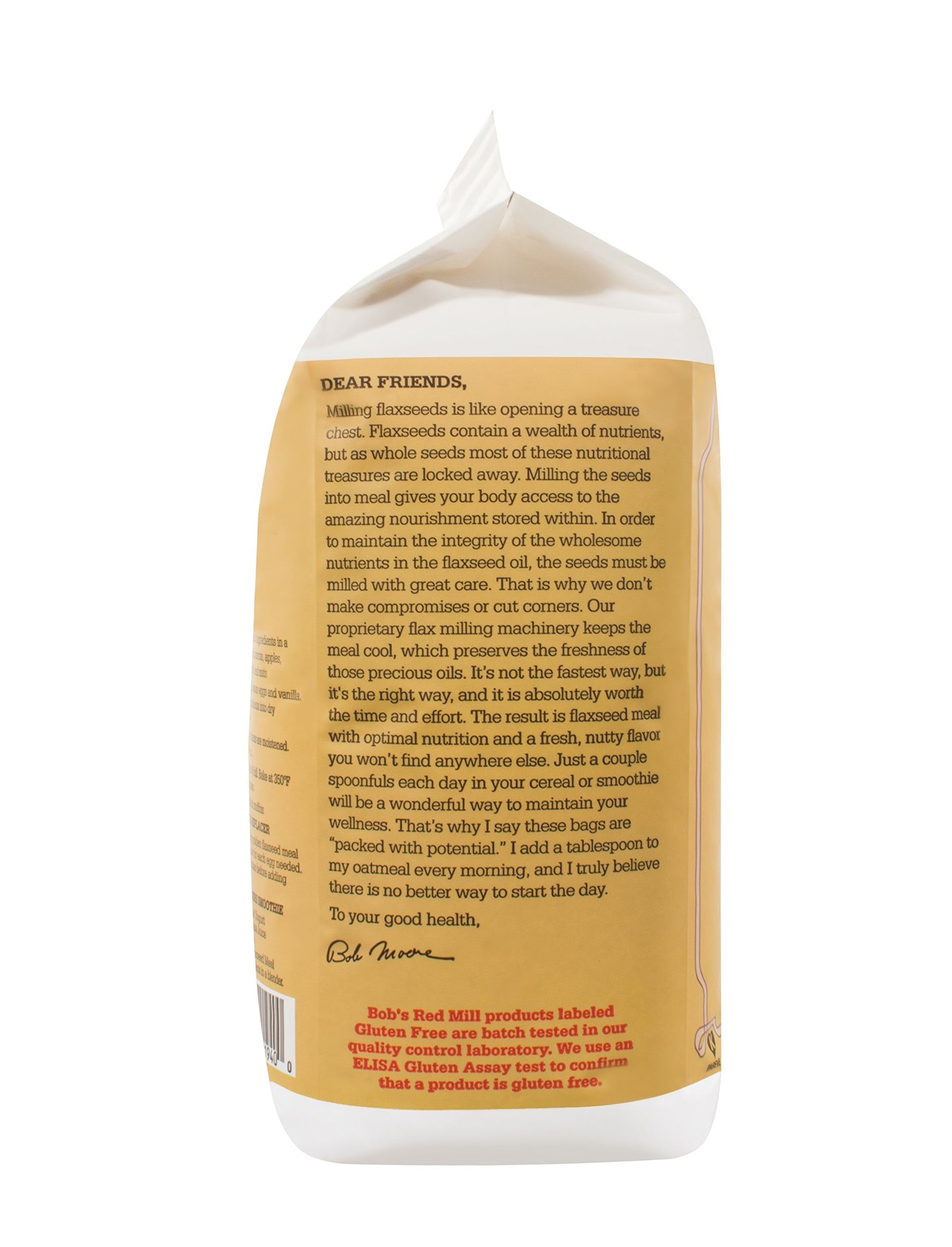 Bob'S Red Mill Organic Golden Flaxseed Meal, 32 Ounce