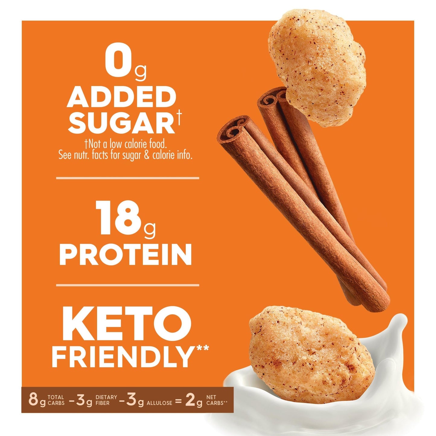 Kellogg'S Special K Cold Breakfast Cereal, Zero, Keto Friendly, Cinnamon (12 Boxes)