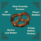 Unique Snacks Extra Dark Splits Pretzels, Vegan, 11 Oz. Bag, Pack of 12