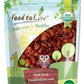 Organic Dried Sour Cherries, 8 Ounces - Lightly Sweetened, Pitted, Non-GMO, Unsulfured, Sour, Bulk