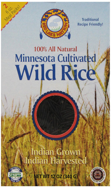 Red Lake Nation 100% All Natural Minnesota Cultivated Wild Rice