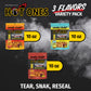 Snak Club x Hot Ones Snack Mix, Hot Habanero, Sweet Smoky, and Tangy Chili, Spicy Snacks with Peanuts, Pretzels, Sesame Sticks,