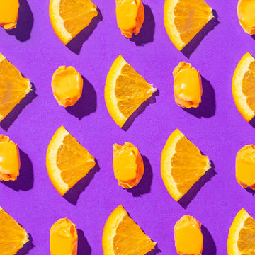 Taffy Shop Orange You Glad, Orange Salt Water Taffy - Gourmet Soft Chewy Candy, Bulk Sweet Snack, Fresh Gift & Gluten-Free, 60 I