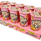 Meiji Yan Yan Dipping Sticks, Strawberry Crème - 2 Oz, Pack Of 10 - Cracker Sticks With Fun Animals Phrases